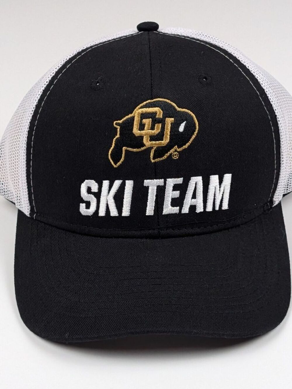 NEW CU Colorado Buffaloes Ski Trucker Hat Ralphie Snapback Collegiate Skicore